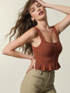 Crochet crop top