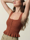 Crochet crop top