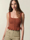 Crochet crop top