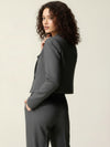 Double-breasted soft jacket