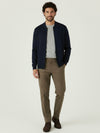 Double Faced Bomber Jacket