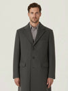 Lightweight Travel Wool Coat