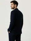 Piqué Unstructured Blazer