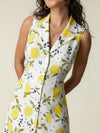 Sleeveless midi dress