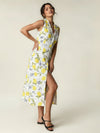 Sleeveless midi dress