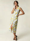 Sleeveless midi dress