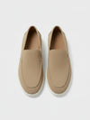 Suede Loafer - Sand