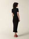Long skirt with openwork details